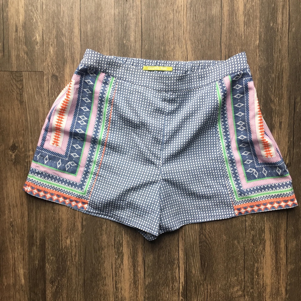SALE! Gianni Bini Geometric High Waisted Shorts